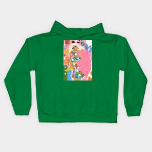 Colorful Chaos Kids Hoodie